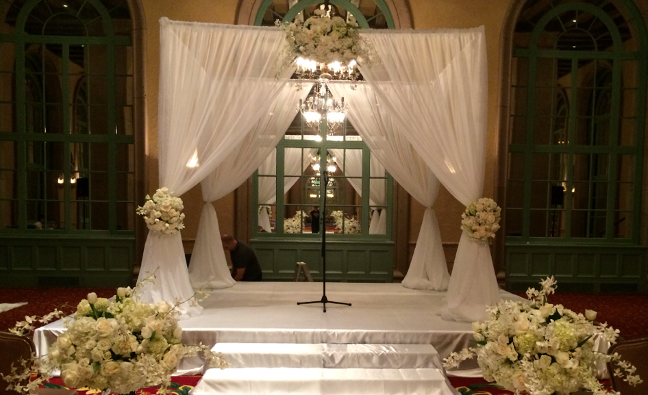 Fabric Chuppah